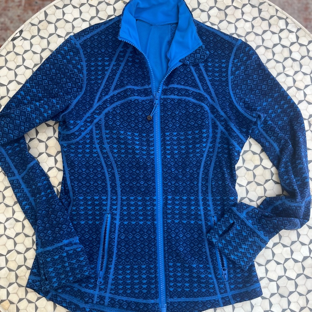 Blue Lululemon define jacket